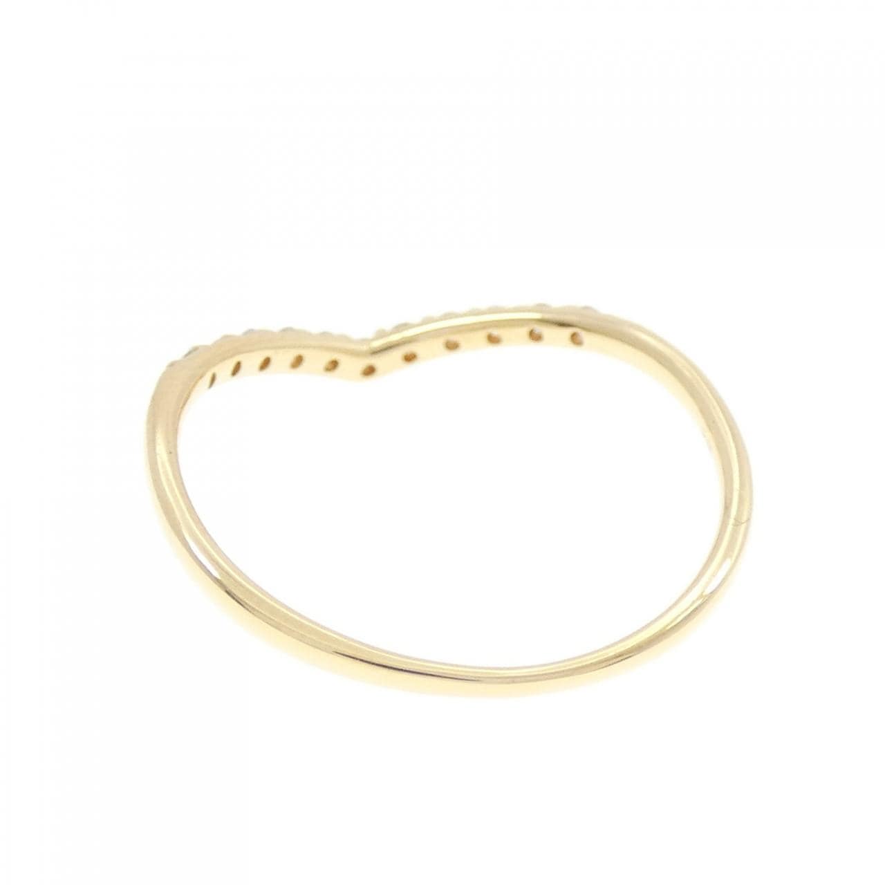 K18YG ダイヤモンド リング 0.10CT