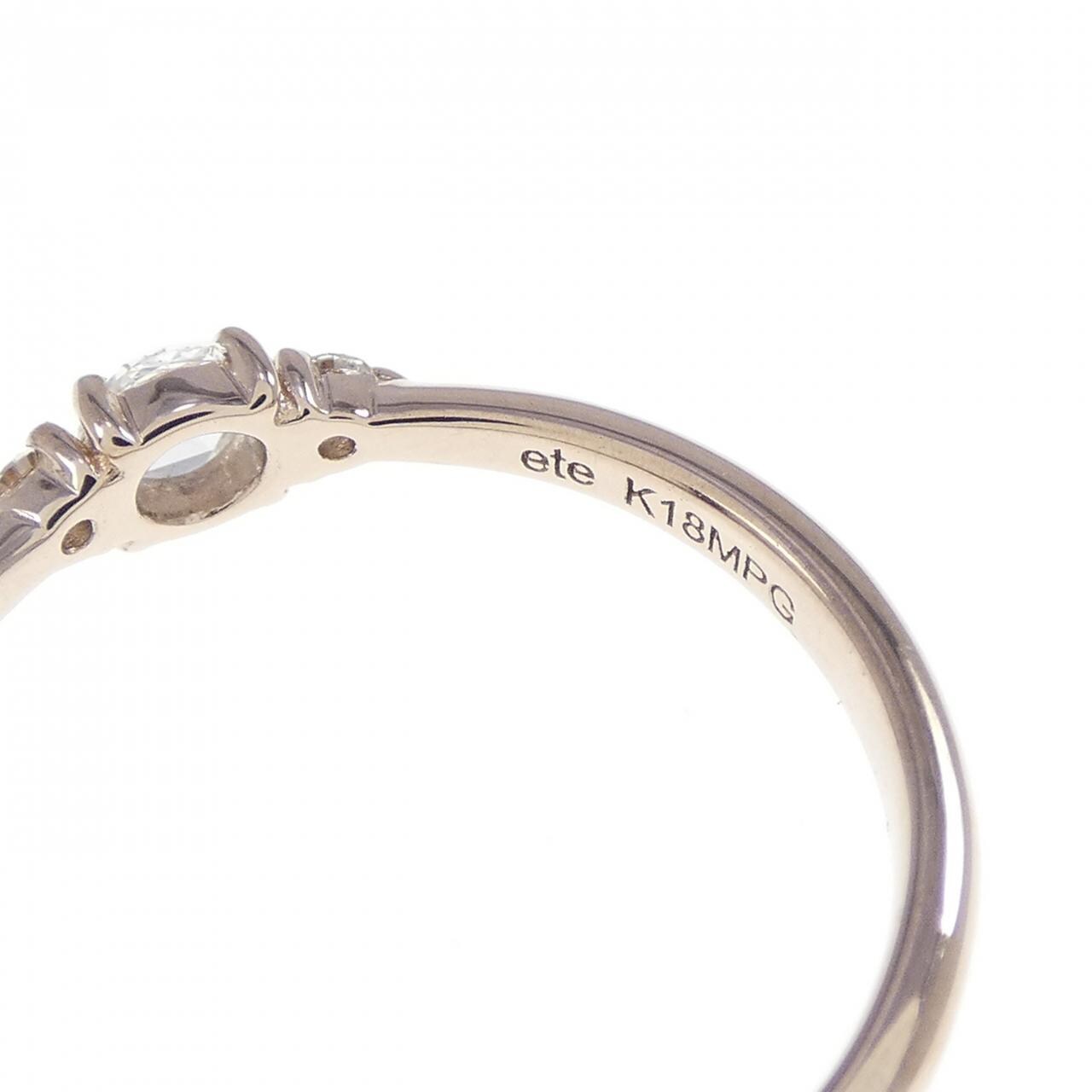 エテ ダイヤモンド リング 0.13CT