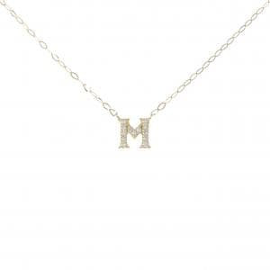 サマンサティアラ イニシャル ダイヤモンド ネックレス 0.06CT