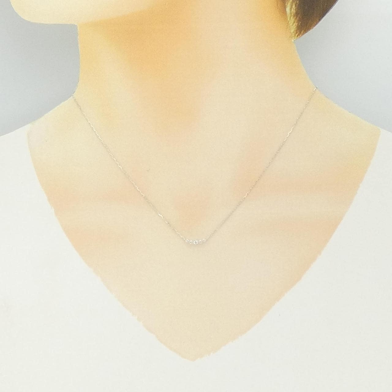 4゜C ダイヤモンド ネックレス