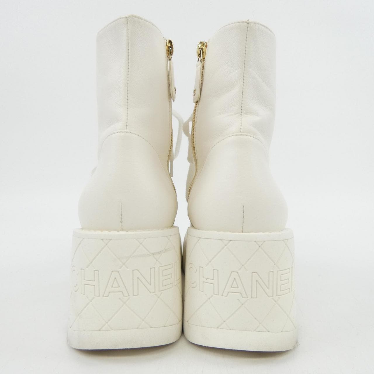 シャネル CHANEL コンバットブーツ COMBAT BOOTS G45388X01000 ブーツ