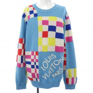 ルイヴィトン LOUIS VUITTON LVディストーテッドジャイアントダミエクルーネック HKN75WZTB ニット