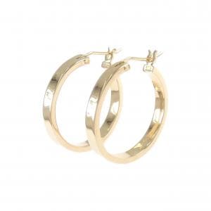 18KPG フープ ピアス