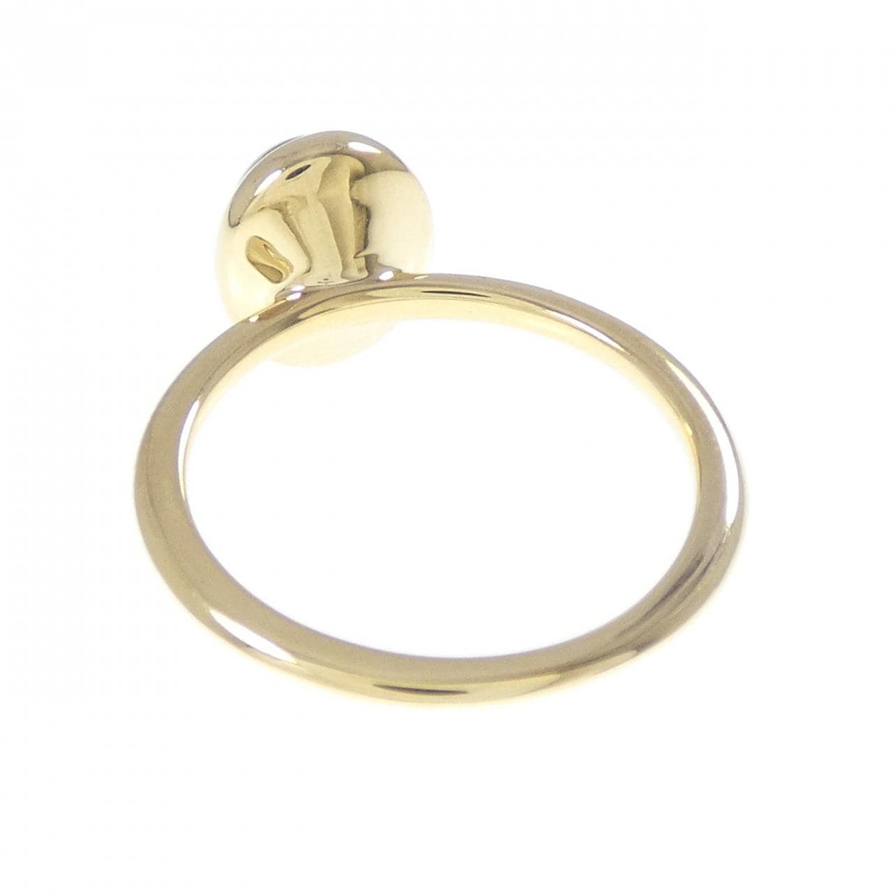 K18YG ペリドット リング