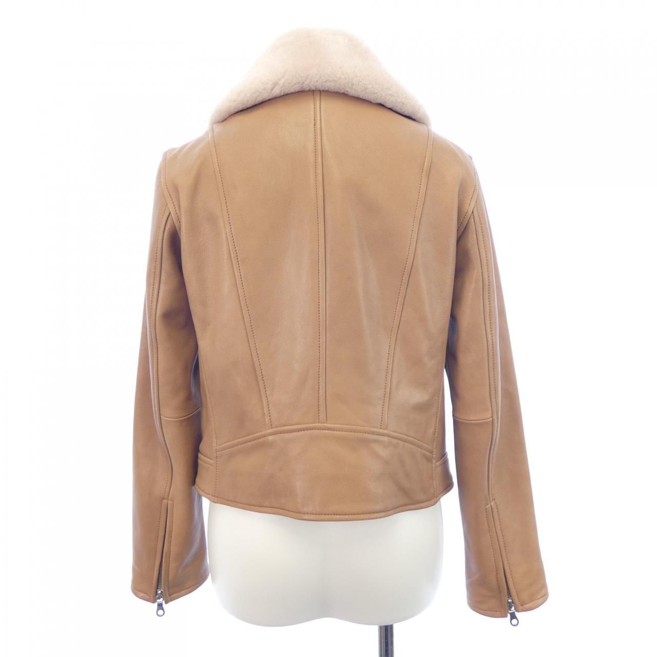 ジルスチュアート JILL STUART 092-8250004 レザーライダースジャケット