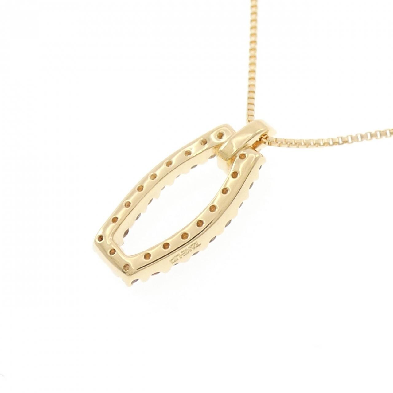 K18YG ダイヤモンド ネックレス 0.30CT