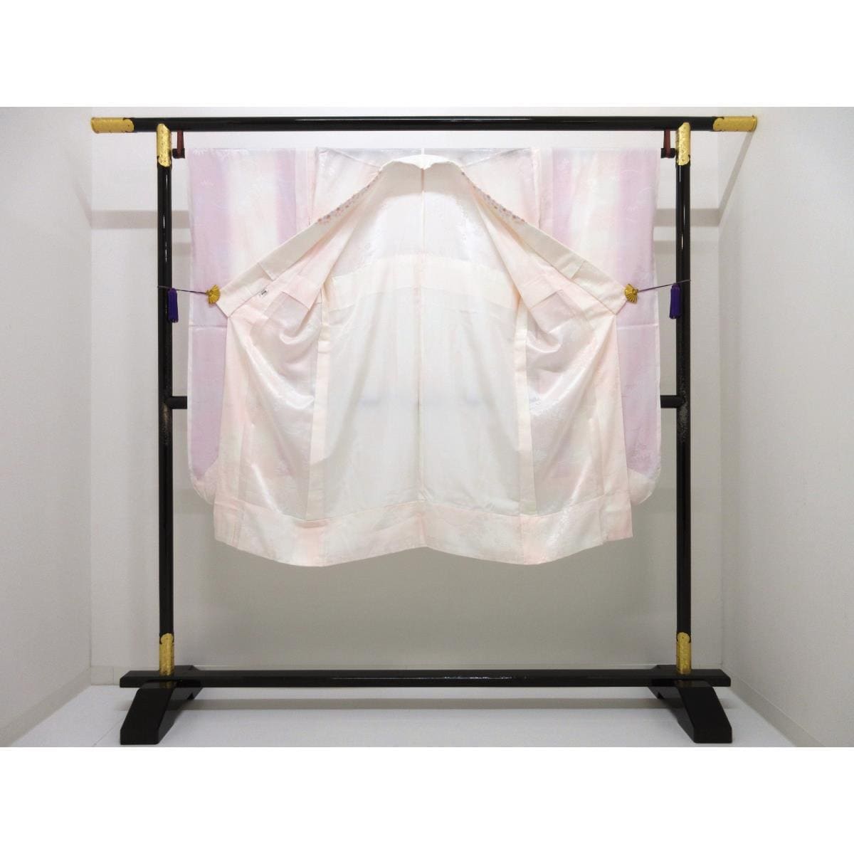 長襦袢　振袖　ボカシ染