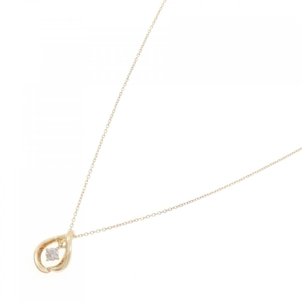 K18YG ダイヤモンド ネックレス 0.05CT