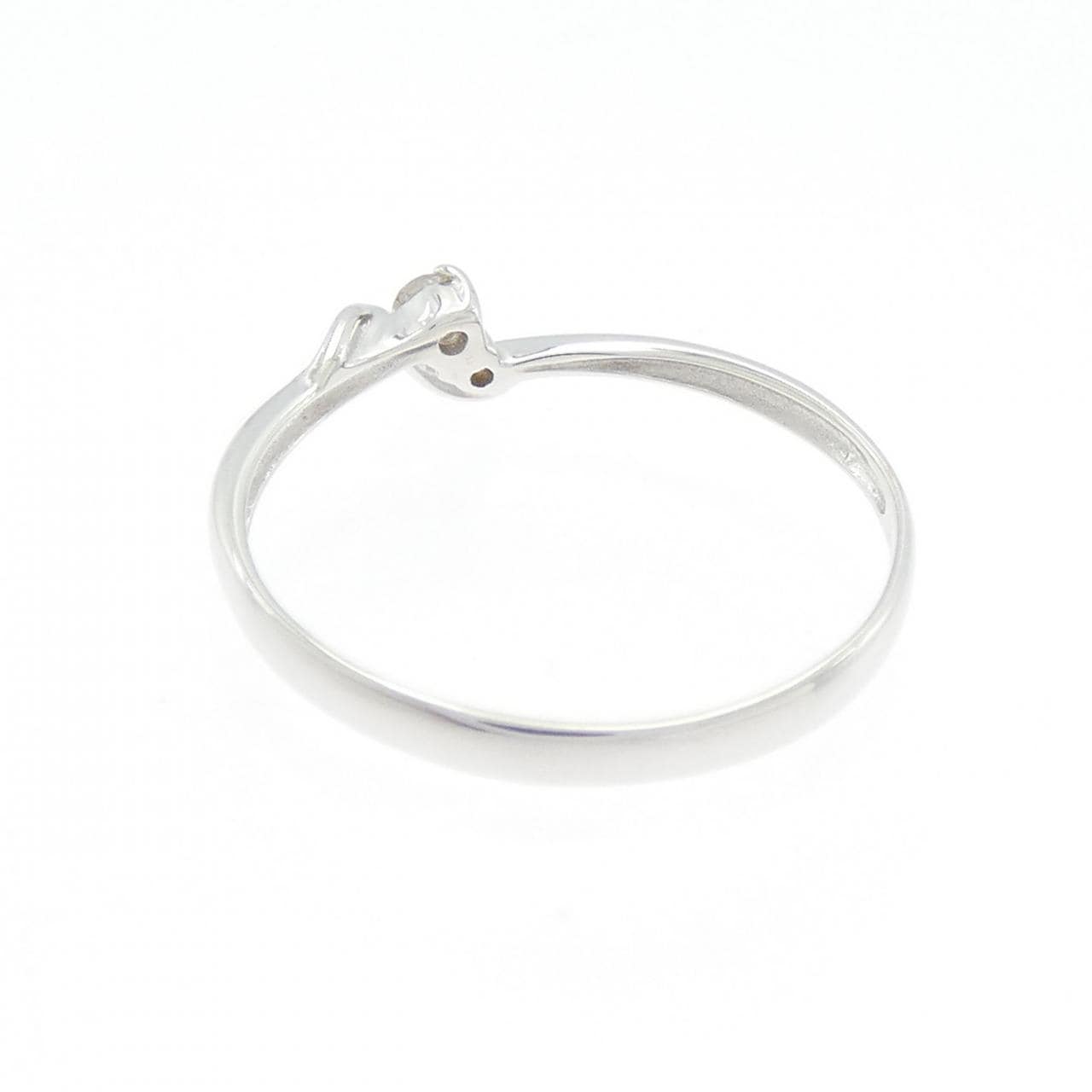 K18WG ダイヤモンド リング 0.05CT