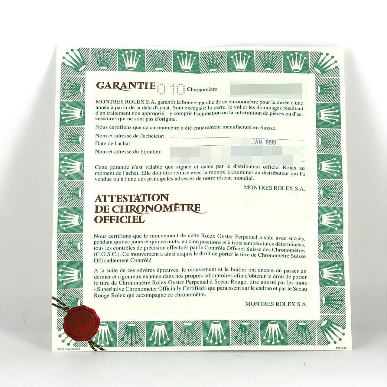 ロレックス デイトジャスト 69173NR SSxYG 自動巻 T番