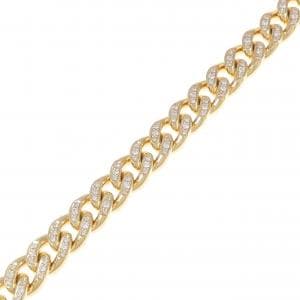 [BRAND NEW] K18YG Diamond Kihei Bracelet 1.27CT 20.5cm