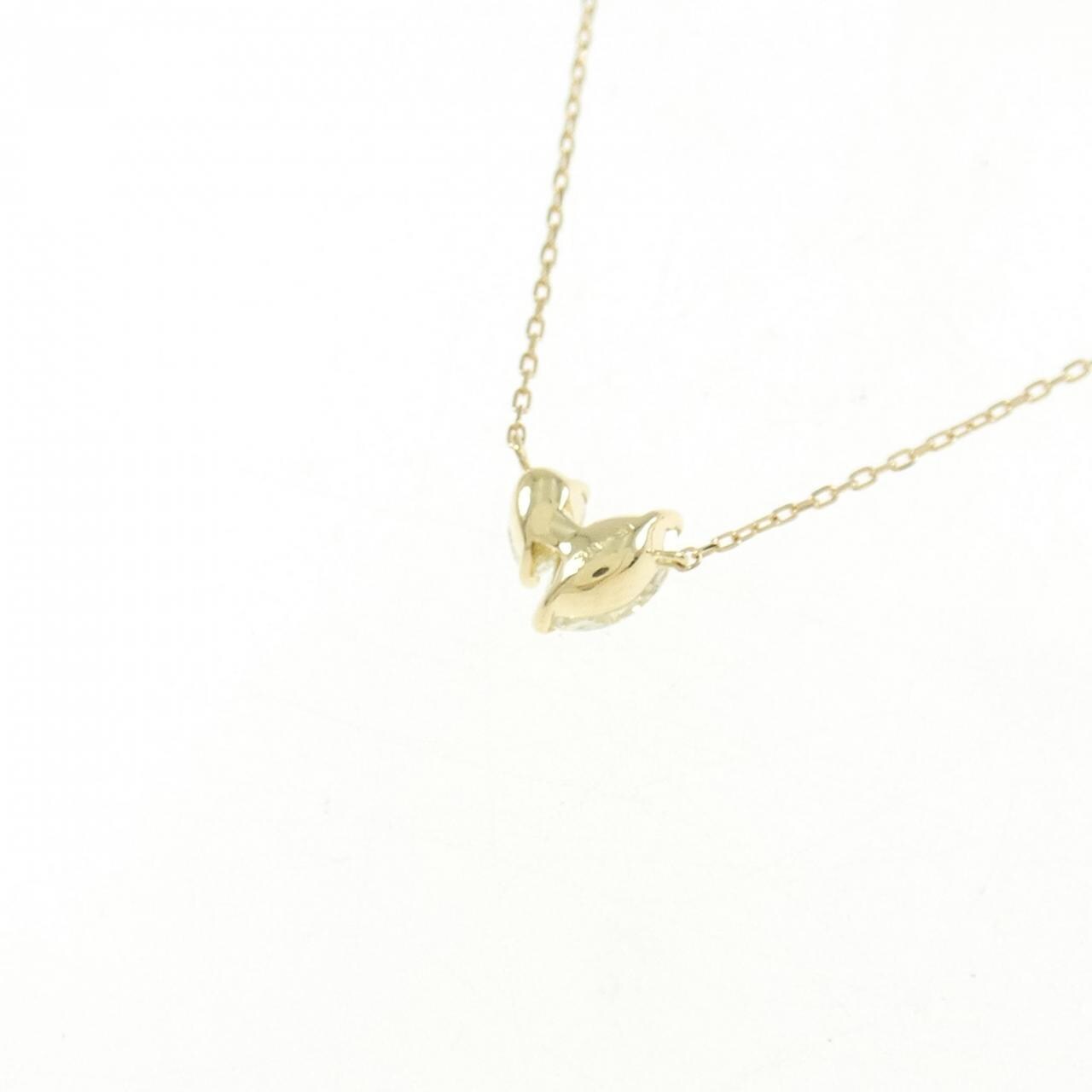 【新品】K18YG ダイヤモンド ネックレス 0.30CT