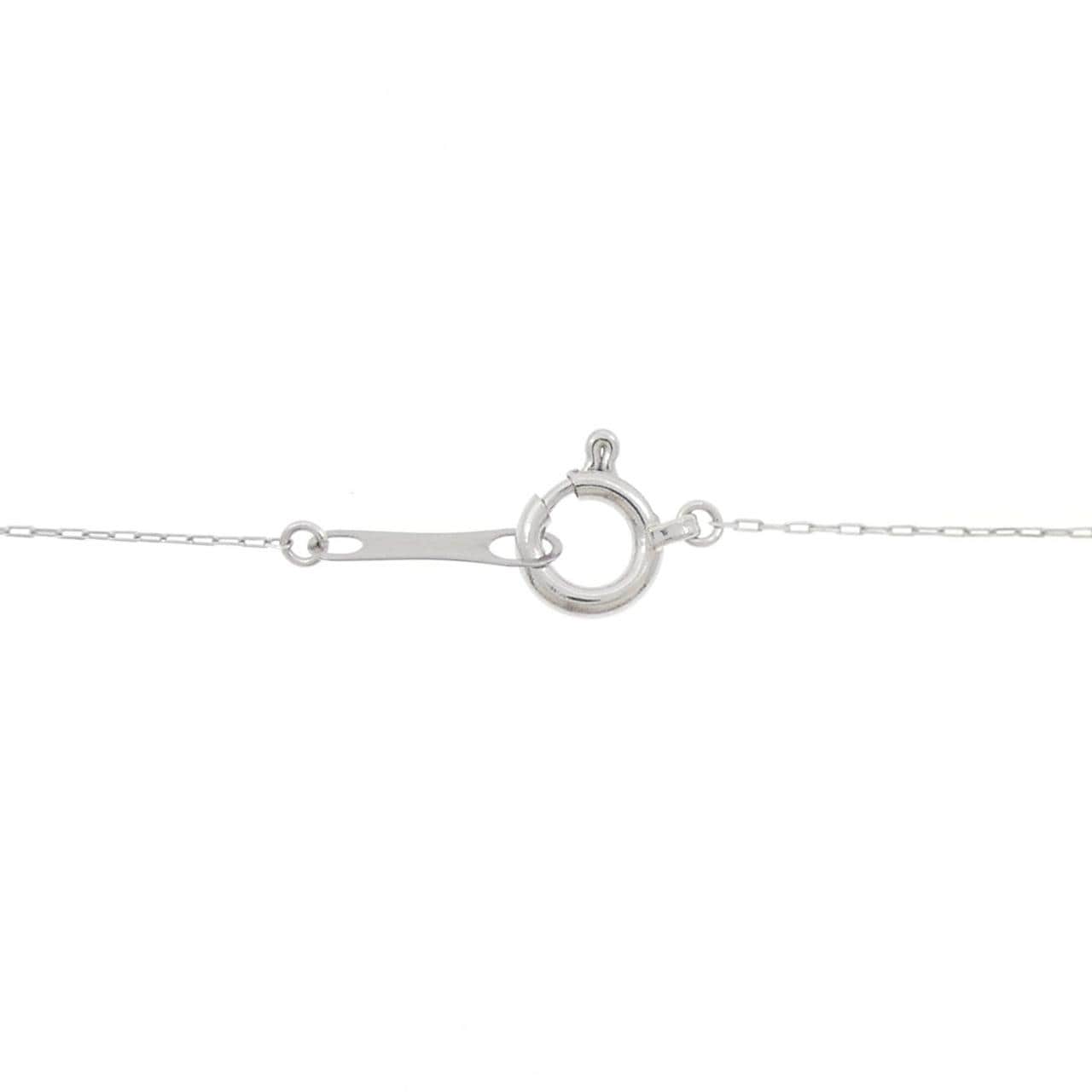 【新品】PT900/PT850 ルビー ネックレス 0.45CT