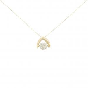 【新品】K18YG ダイヤモンド ネックレス 0.30CT