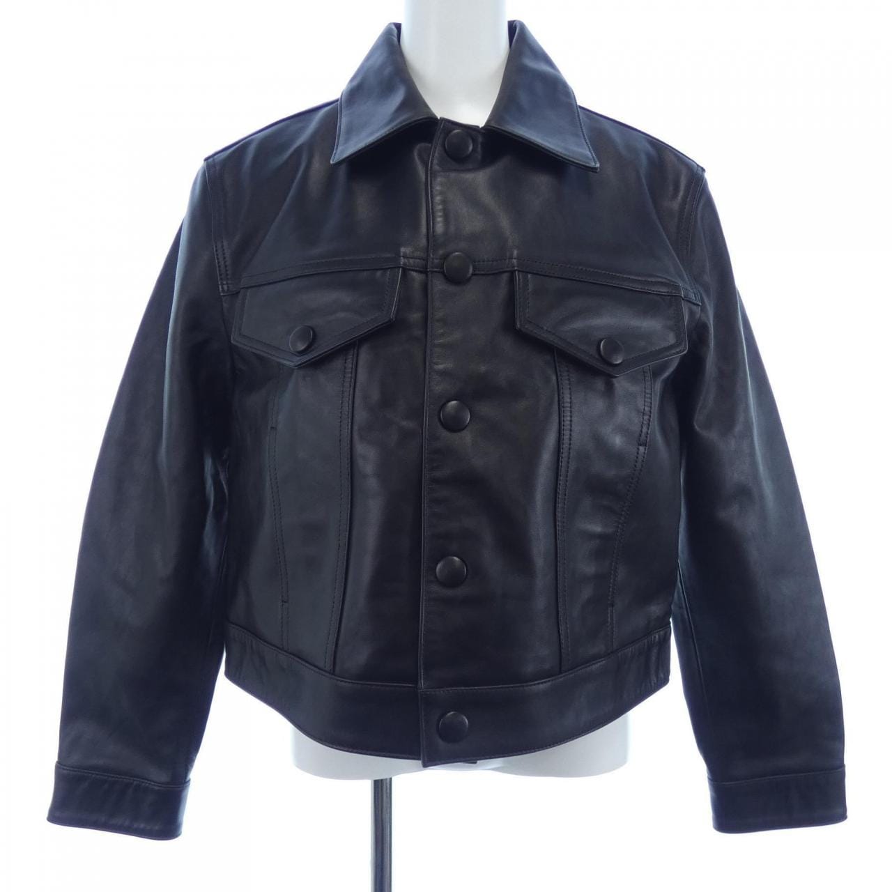 アミ AMI FJK213 レザージャケット