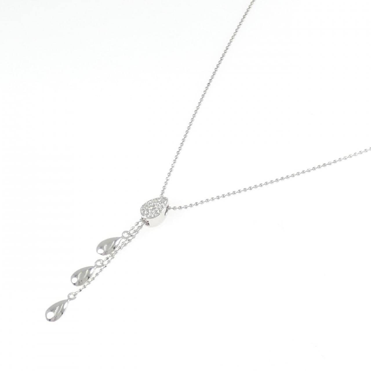 PT900/PT850 ダイヤモンド ネックレス 0.11CT