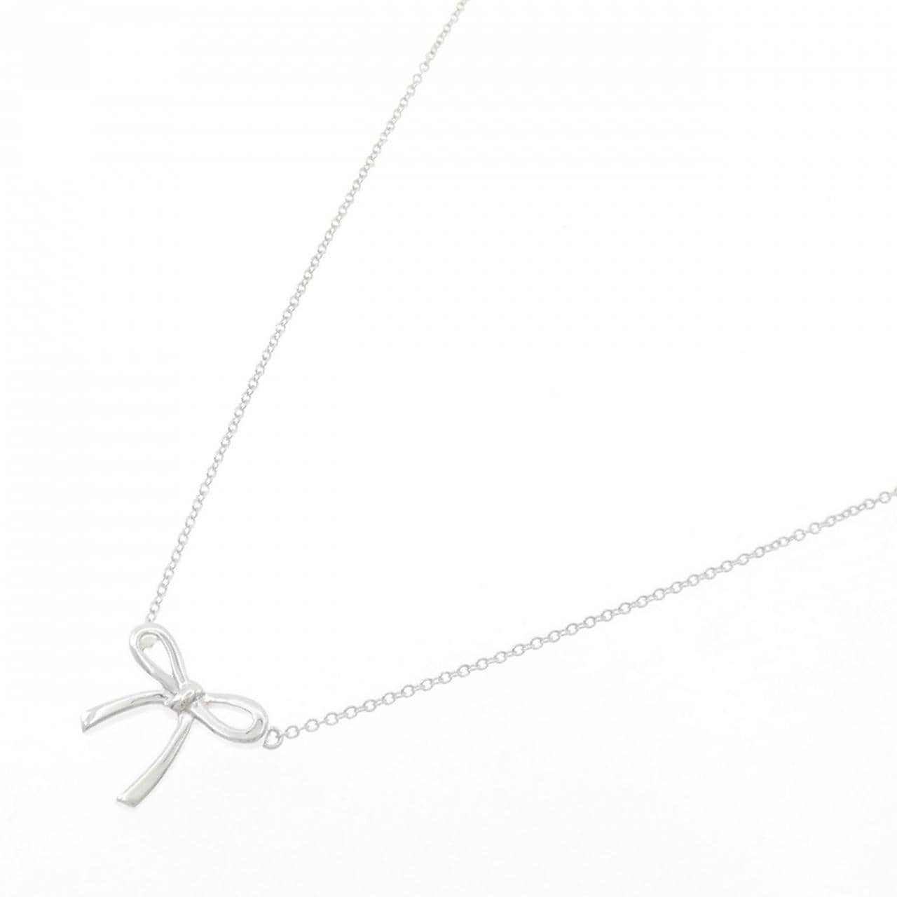 ティファニー ボウ ネックレス