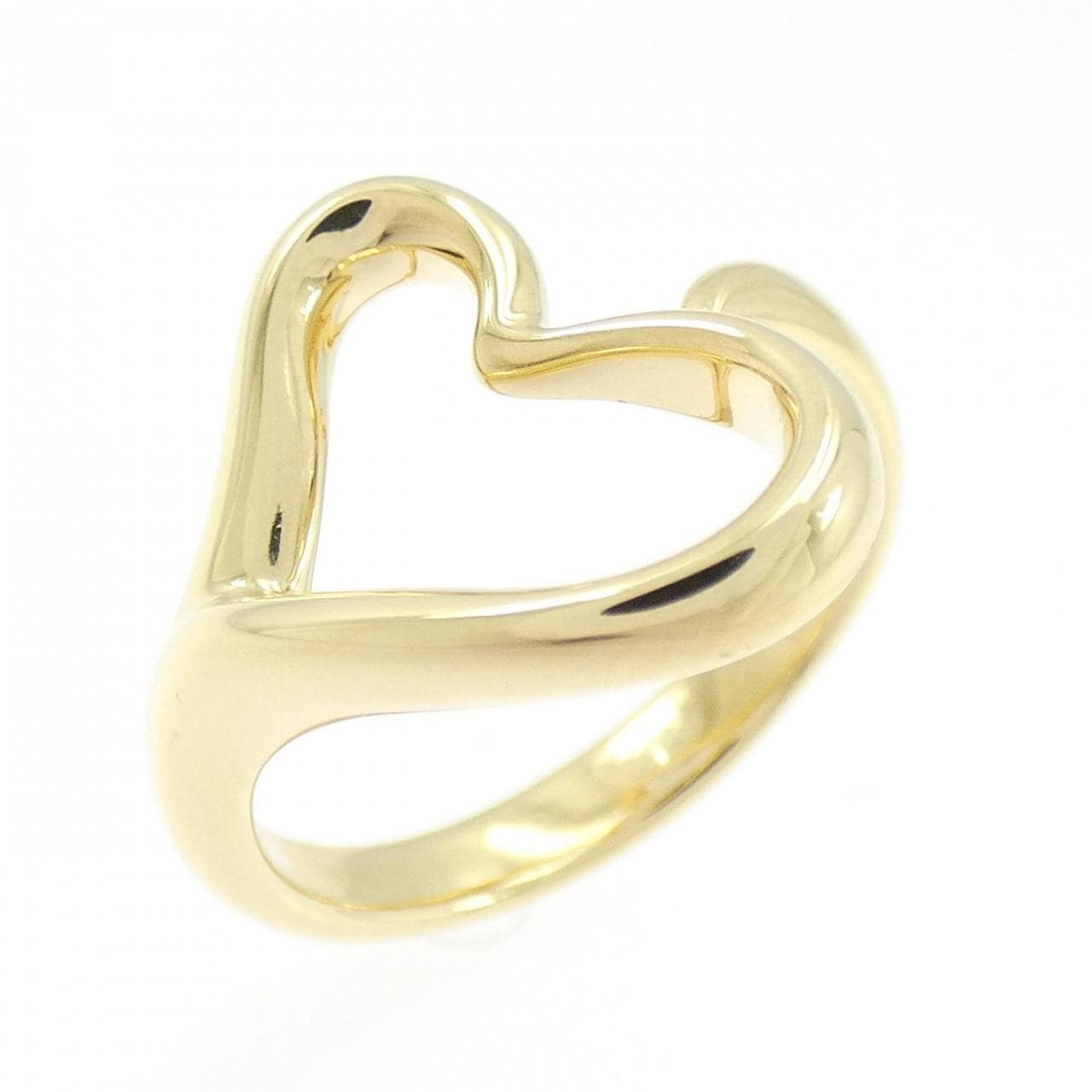 ティファニー オープンハート リング