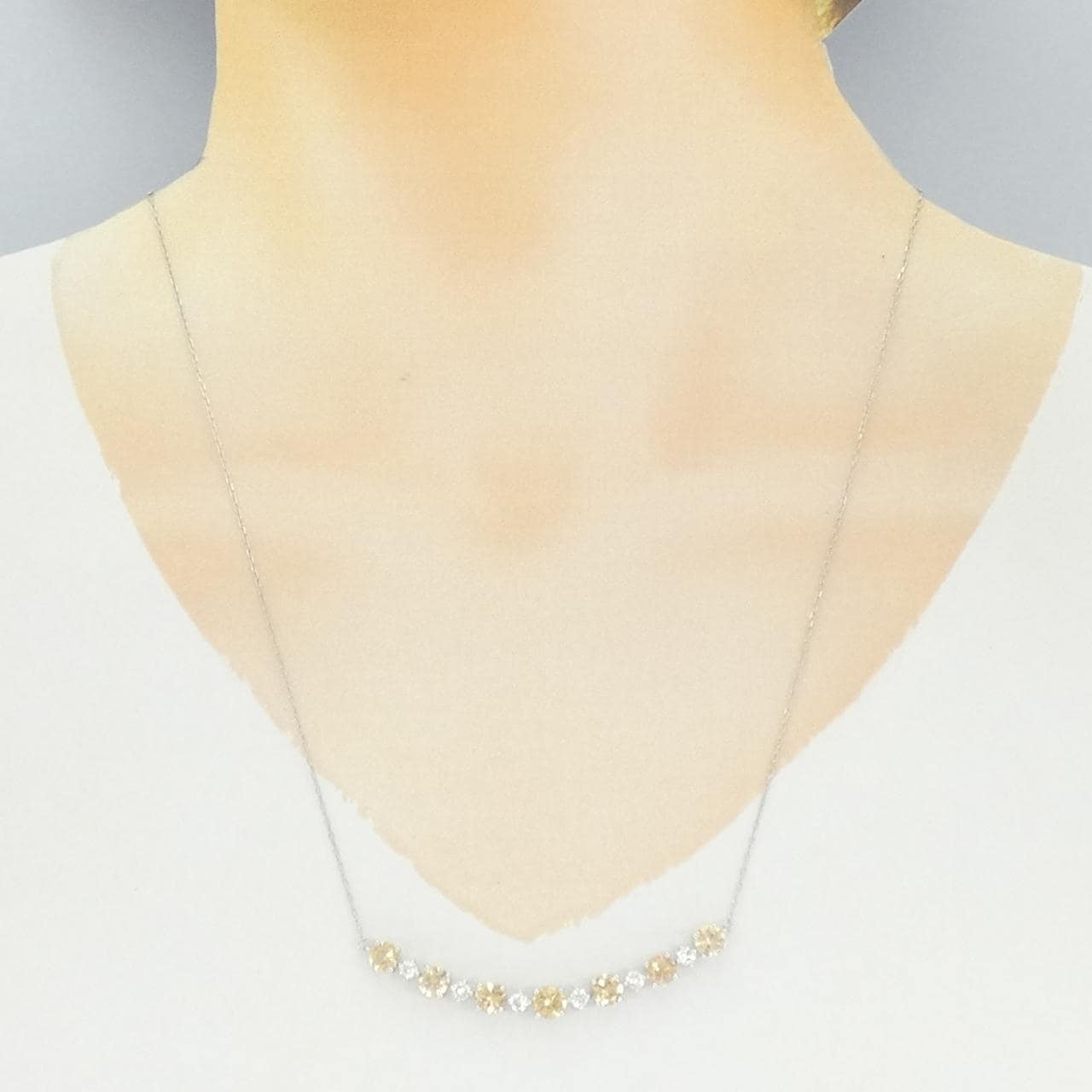 PT900/PT850 インペリアルトパーズ ネックレス 2.92CT