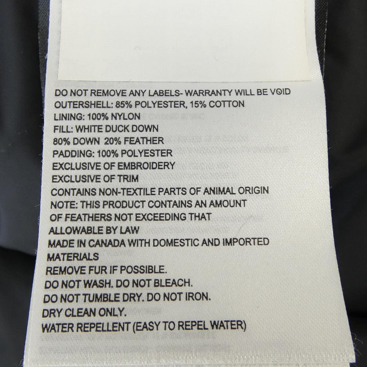 カナダグース CANADA GOOSE 3438JM JASPER ジャスパー ダウンジャケット