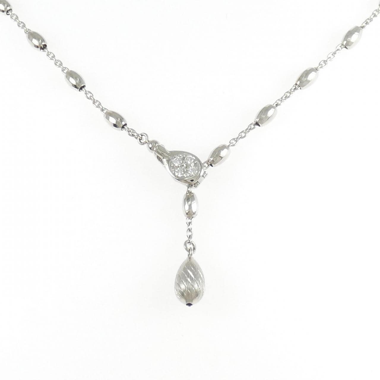 PT850 ダイヤモンド ネックレス 0.06CT
