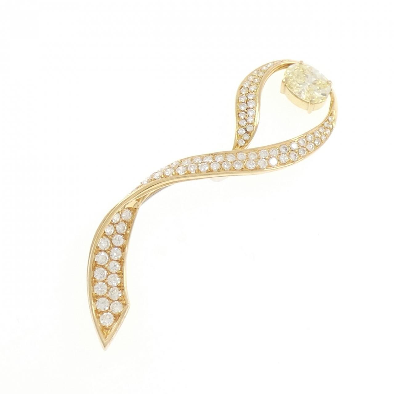 ピキョッティ ダイヤモンド ブローチ 2.054CT
