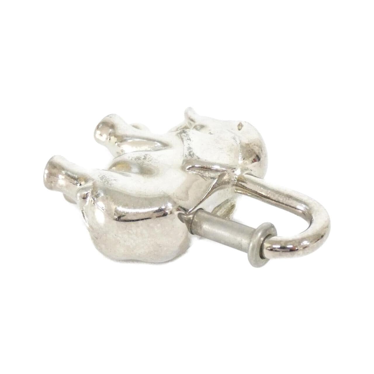 【ヴィンテージ】エルメス ELEPHANT カデナ 013247CA キーホルダー