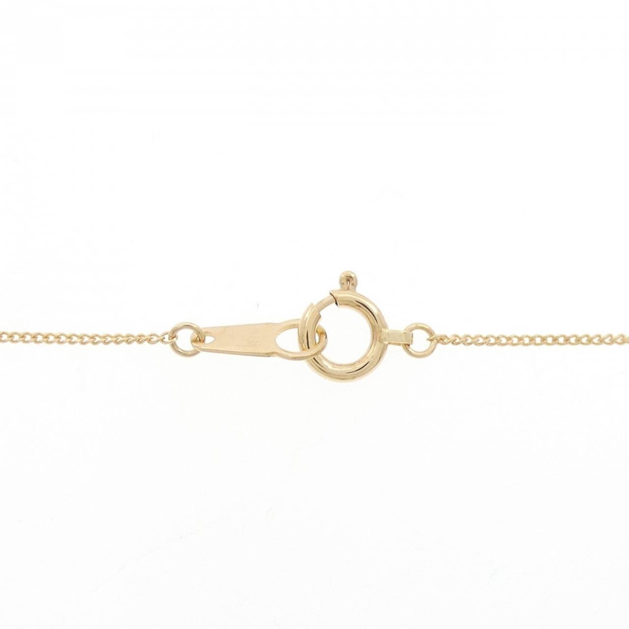 K18YG emerald necklace
