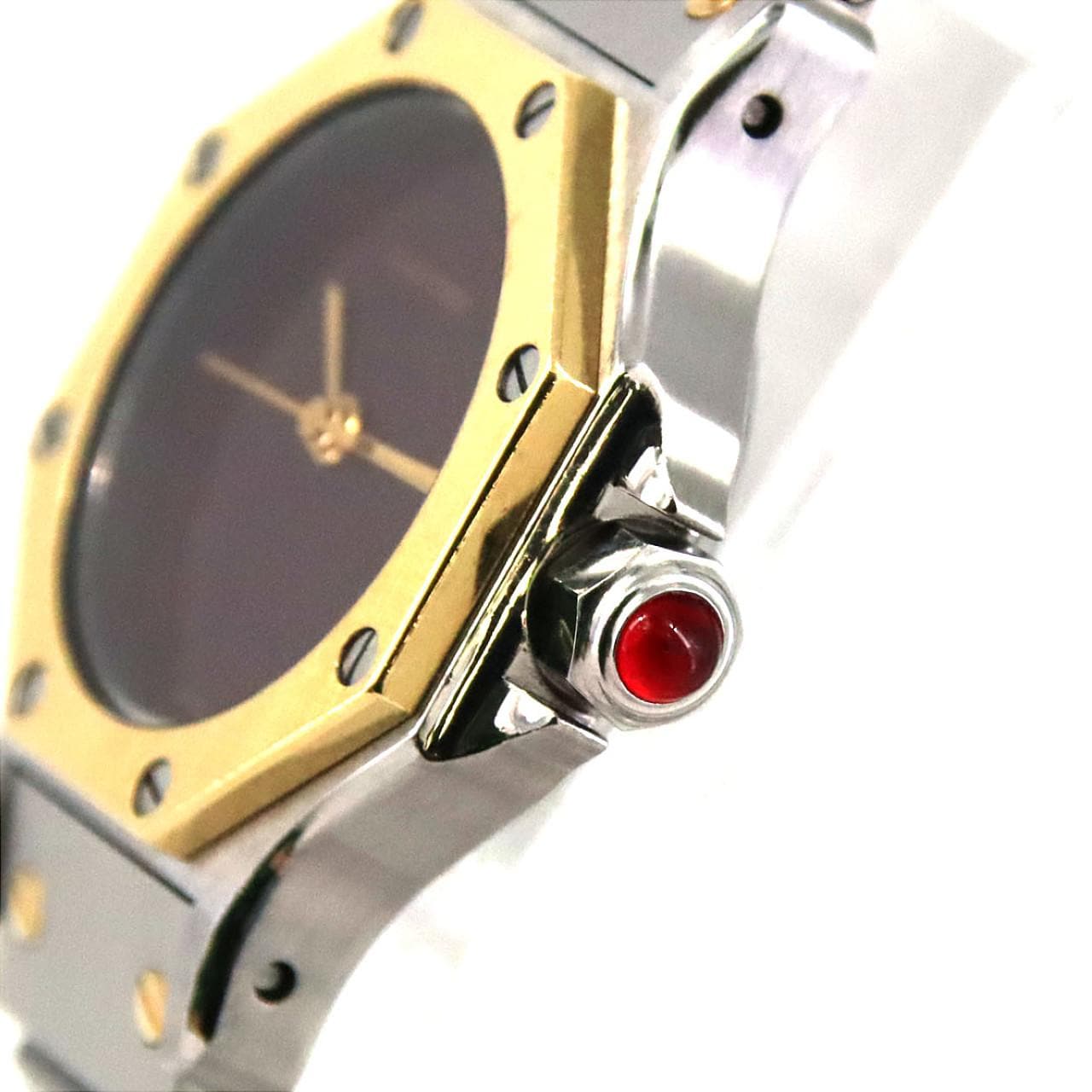 カルティエ サントスオクタゴンSM YGコンビ SSxYG 自動巻