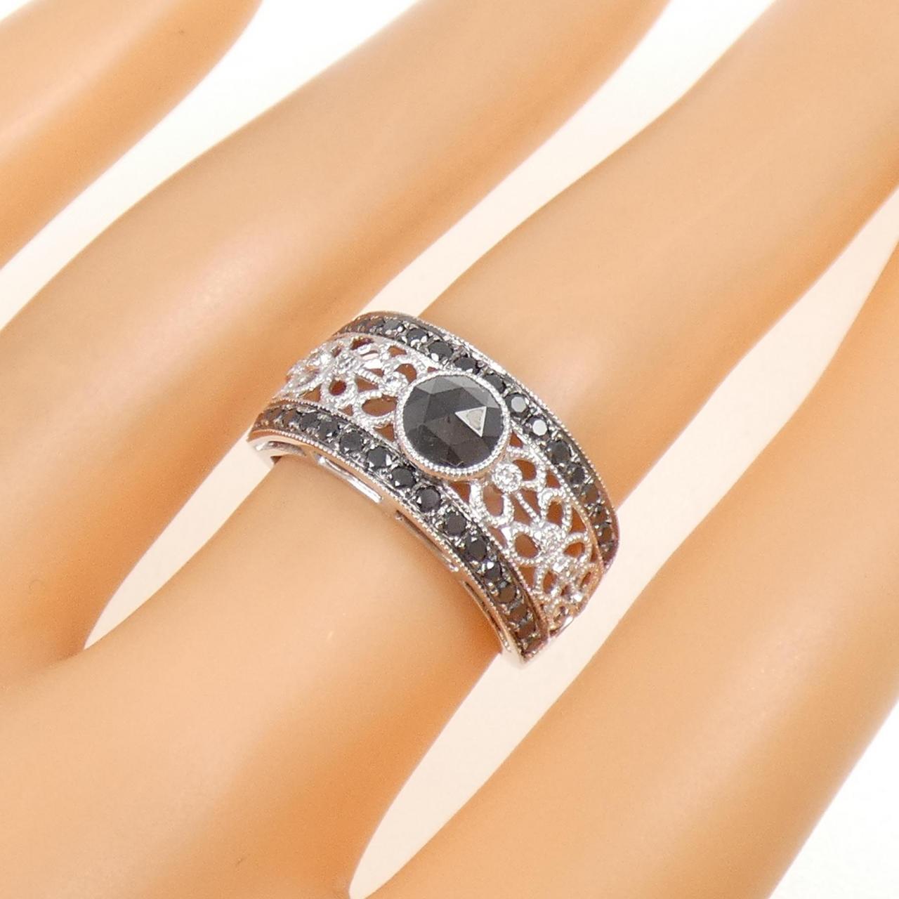 K18WG ダイヤモンド リング 0.61CT