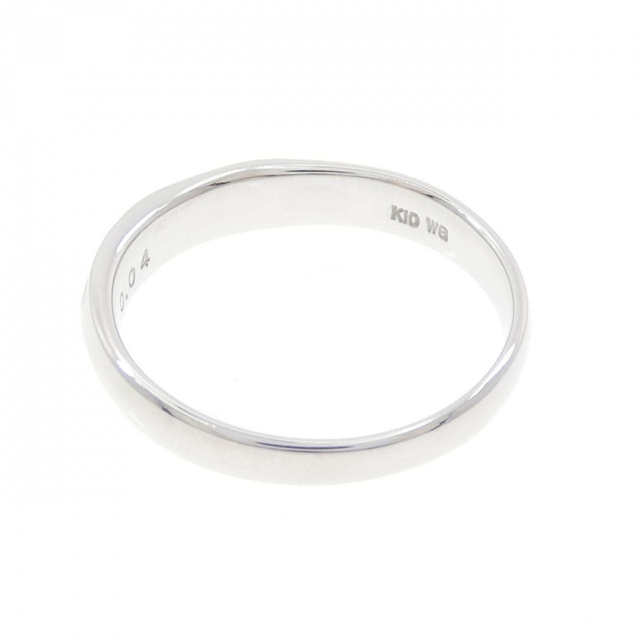 K10WG ダイヤモンド リング 0.04CT