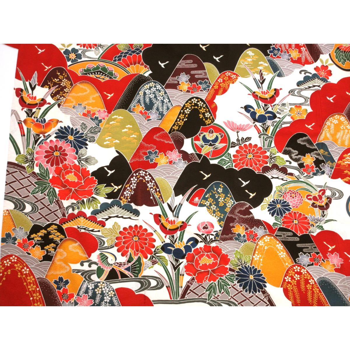 振袖　宮崎良次　京紅型