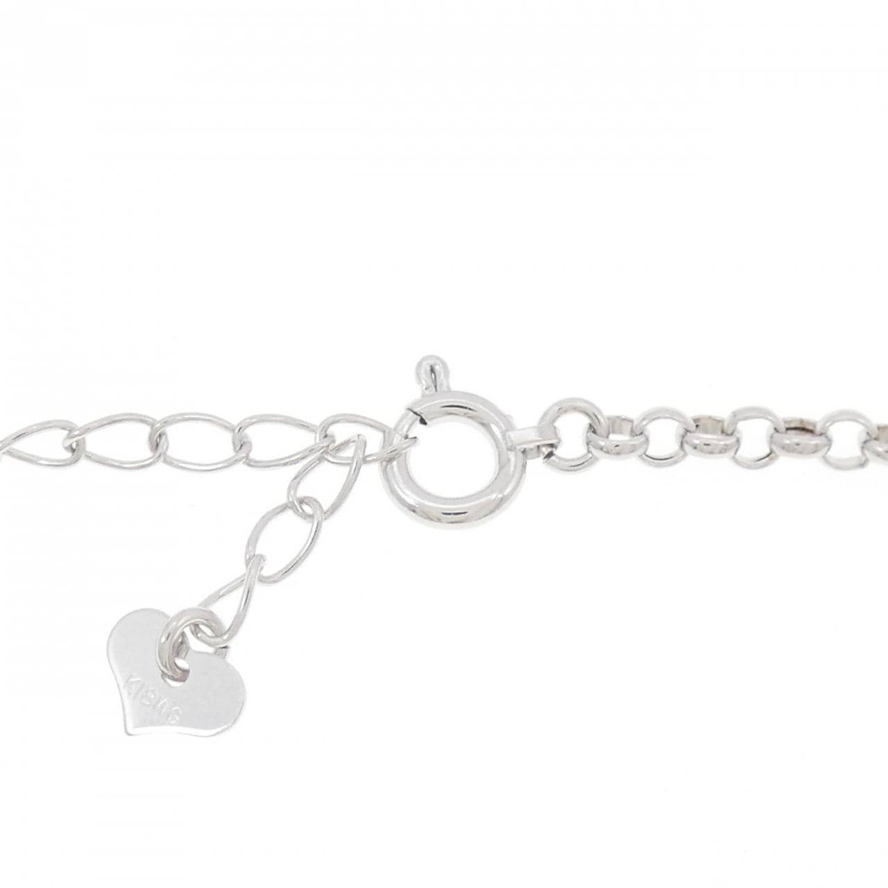K18WG ダイヤモンド ブレスレット 0.23CT