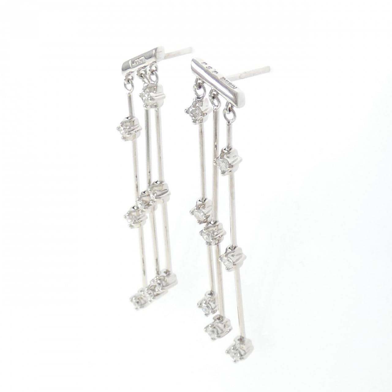 LINE钻石耳环 0.50CT