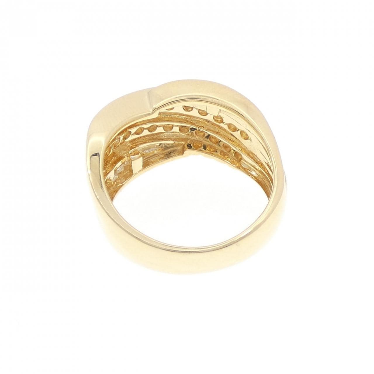 K18YG ダイヤモンド リング 1.00CT