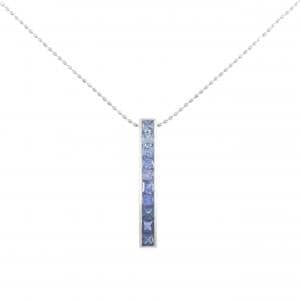 PT900/PT850 サファイヤ ネックレス 0.90CT