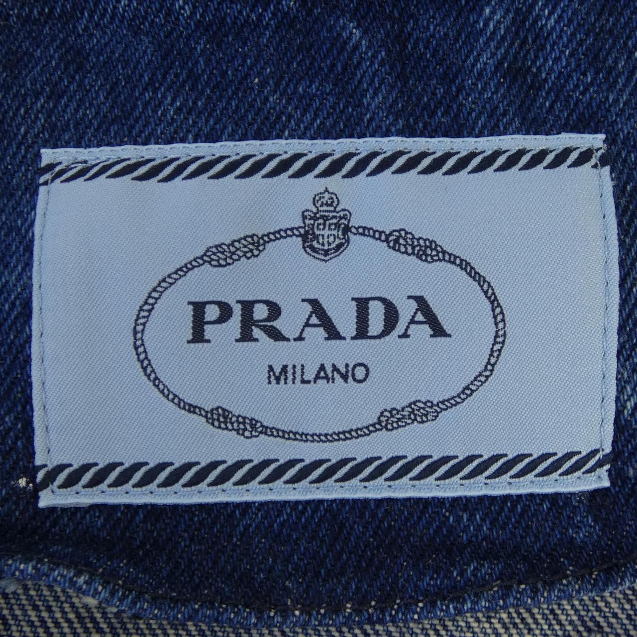 プラダ PRADA トライアングルロゴ GFB297 S222 12O0 デニムジャケット