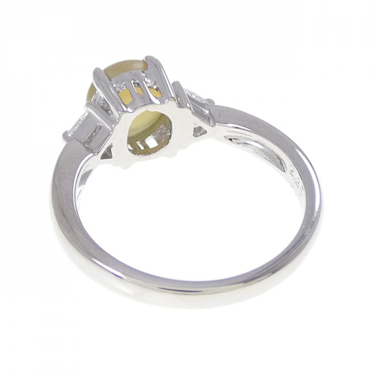 PT900 クリソベリルキャッツアイ リング 2.35CT