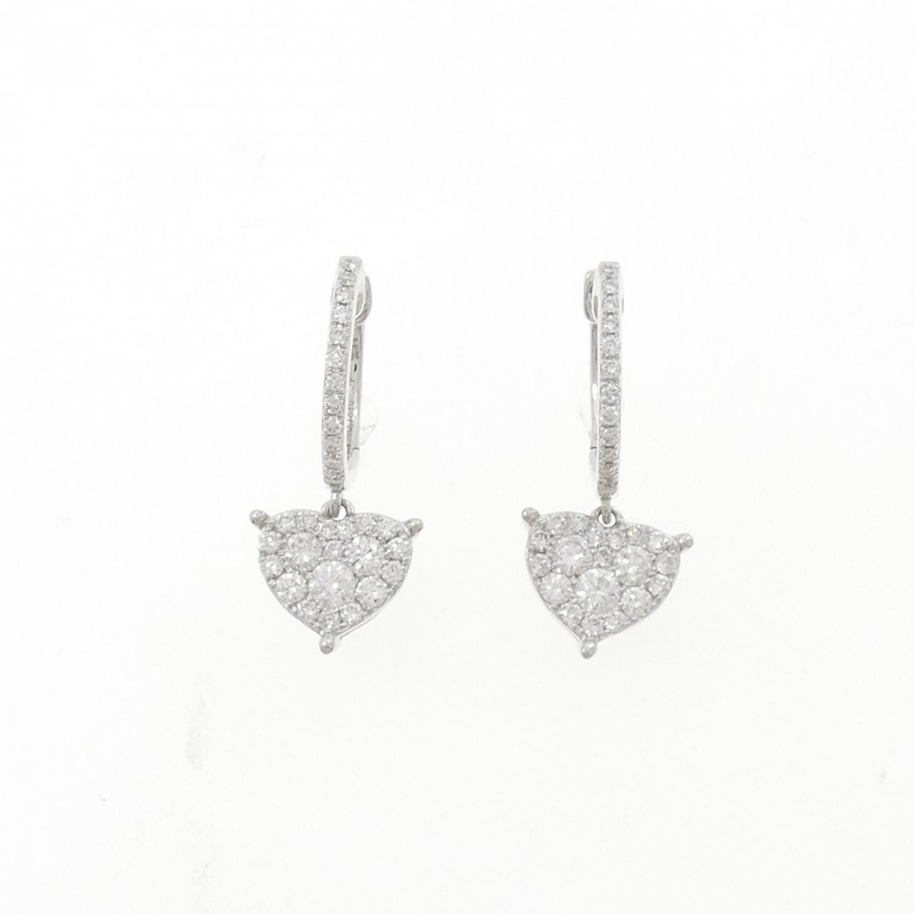 ポンテヴェキオ ダイヤモンド ピアス 0.68CT