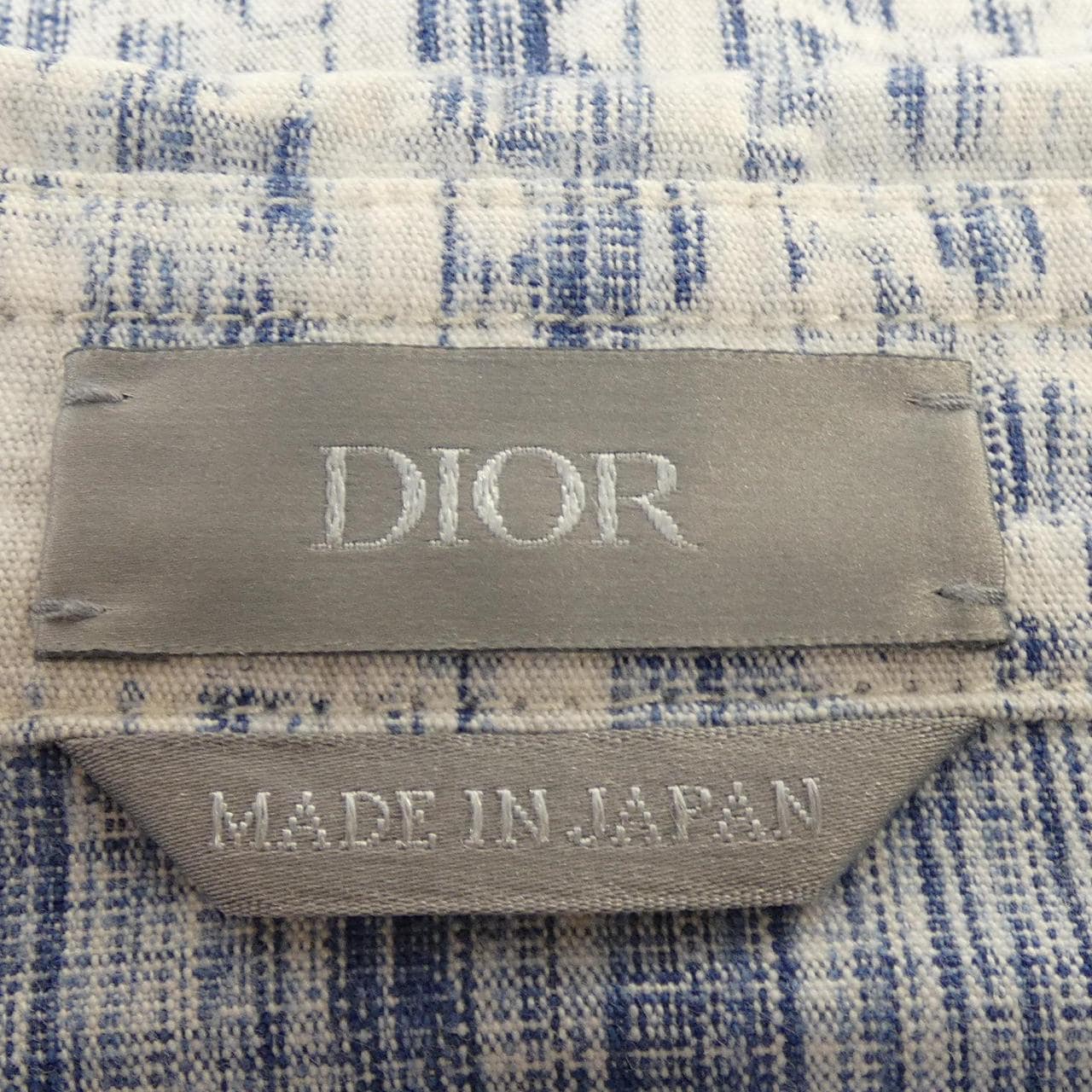 ディオール DIOR ディオール オブリーク カスリ コットンデニム 013D585BY989 シャツ