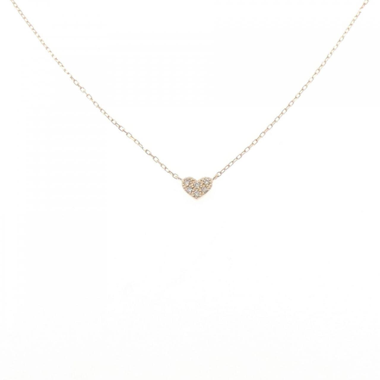 COCOSHNIK heart Diamond necklace