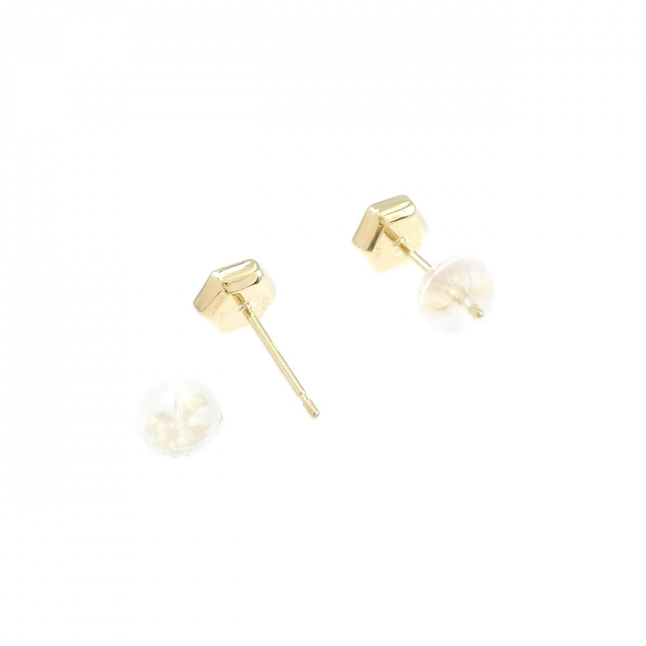 [再加工款] K18YG鑽石耳環0.16CT
