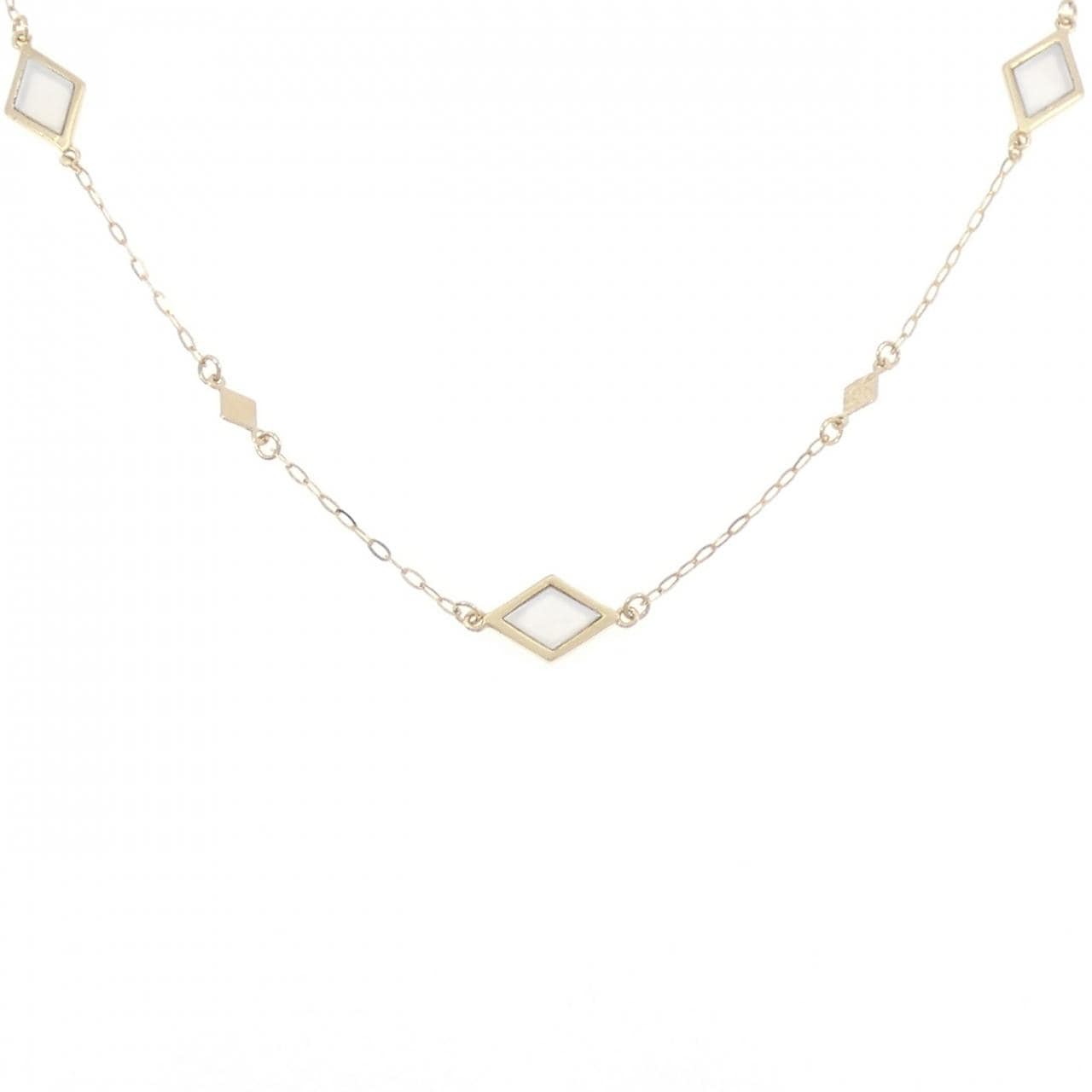 K18YG マザーオブパール ネックレス