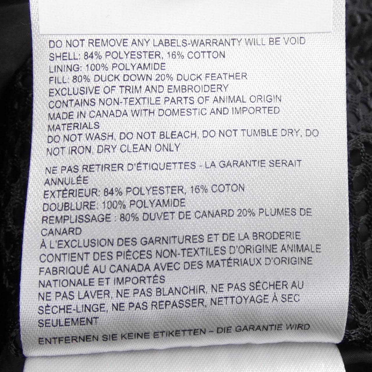 カナダグース CANADA GOOSE BLACK LABEL 2052MB LANGFORD ラングフォード ダウンコート