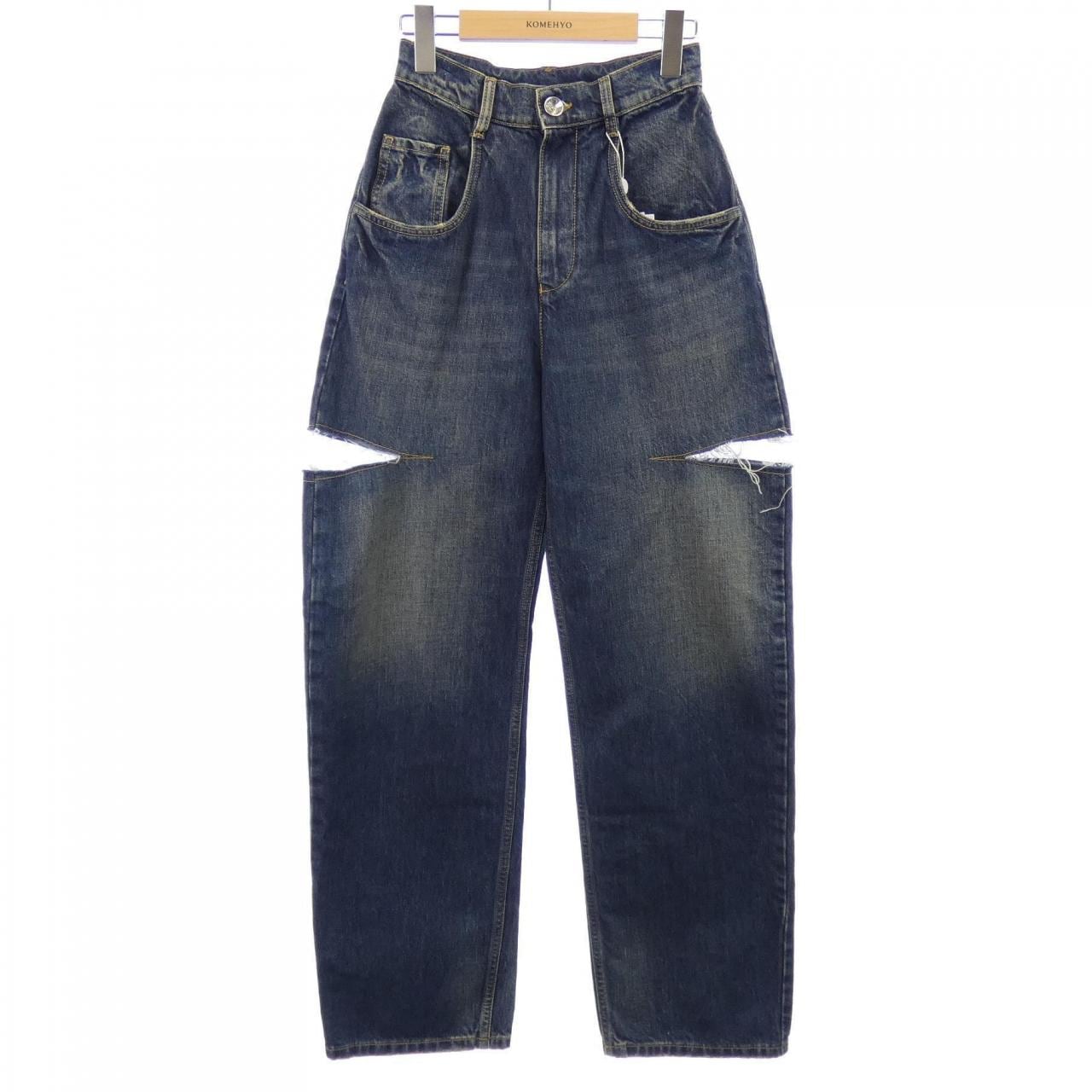 メゾンマルジェラ Maison Margiela カットアウトジーンズ S51LA0051 パンツ