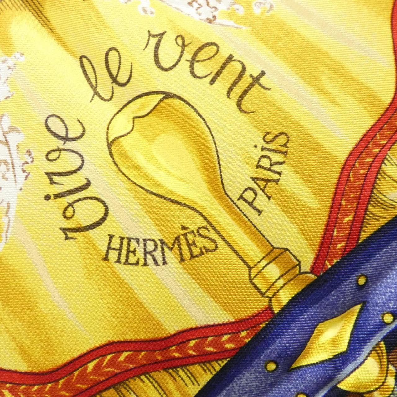 エルメス VIVE LE VENT カレ スカーフ