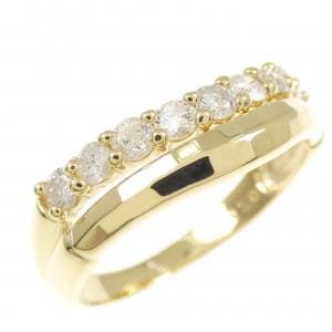 K18YG ダイヤモンド リング 0.50CT