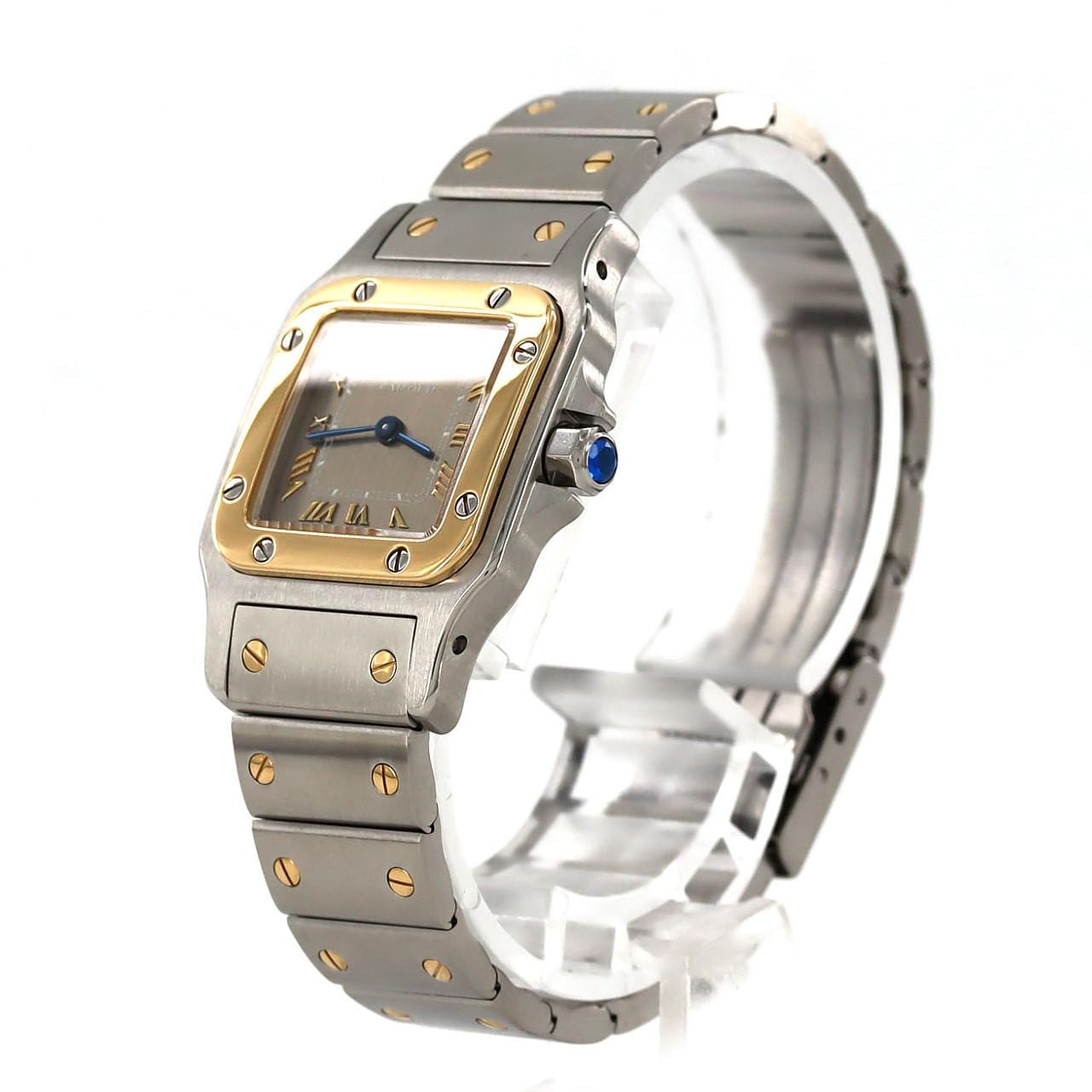 カルティエ サントスガルベSM コンビ W20031C4 SSxYG クォーツ