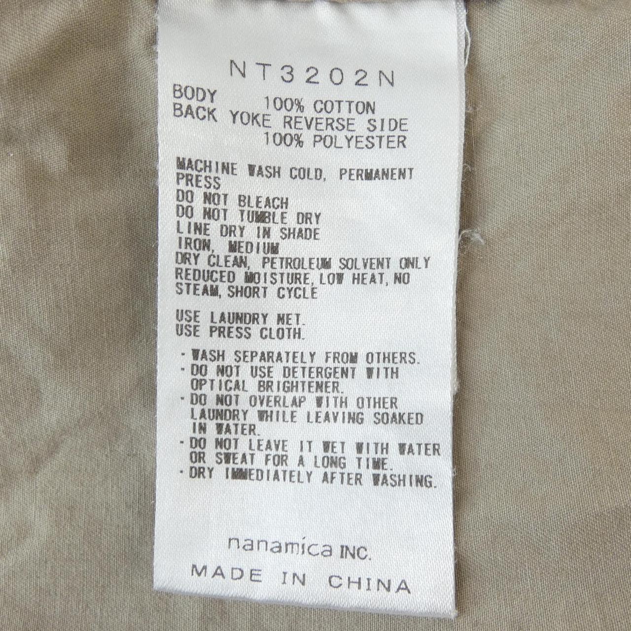 ザノースフェイス THE NORTH FACE NT3202N シャツ