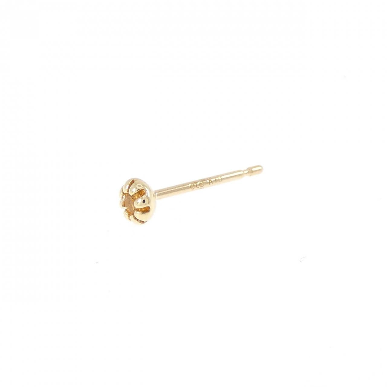 エテ シトリン ピアス 片耳